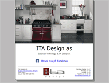 Tablet Screenshot of itadesign.no